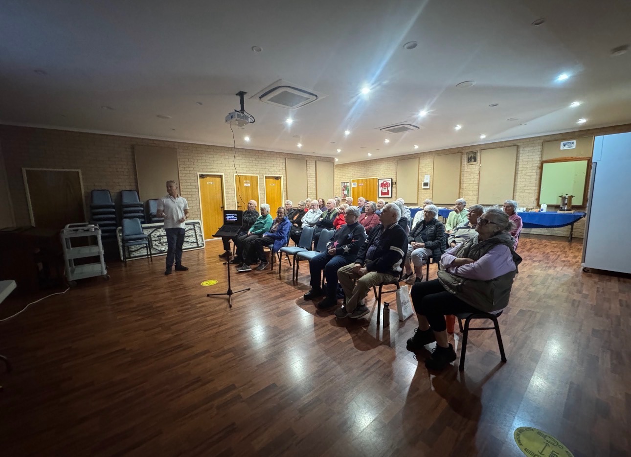 Walk The Talk workshop audience