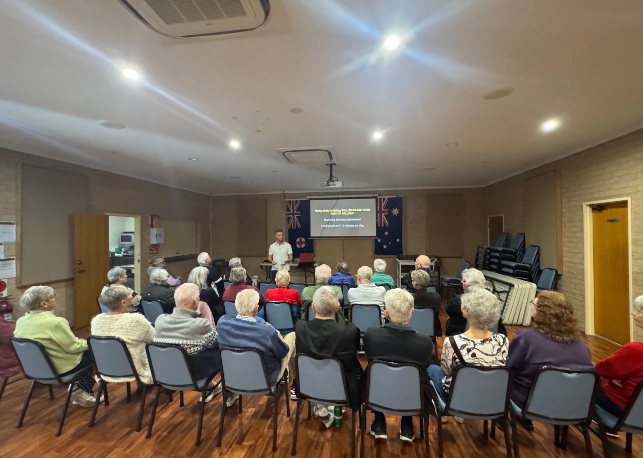 Alan presenting to workshop attendees
